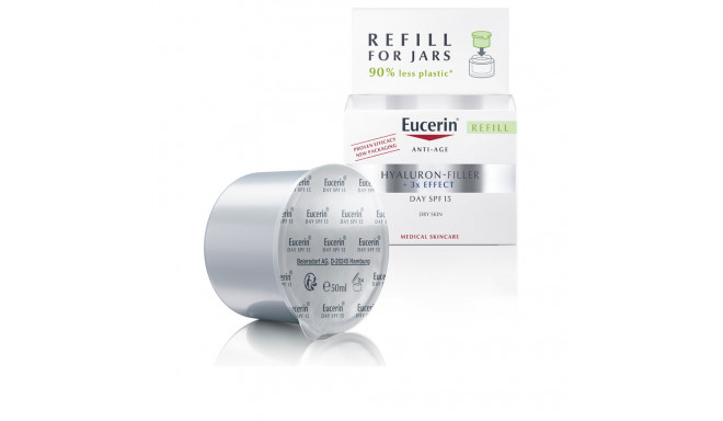 EUCERIN HYALURON FILLER día piel seca SPF15 refill 50 ml