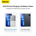 Power Bank BASEUS Bipow Pro Overseas Edition - 10 000mAh Quick Charge PD 20W with cable USB to Type-