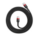 BASEUS cable Type C to Type C Cafule 3A 1M red+black CATKLF-G91