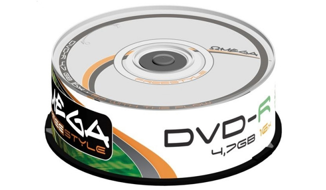 Omega Freestyle DVD-R 4,7GB 16x 25tk tornis (56675)