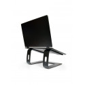 Port Designs 901103 notebook stand 39.6 cm (15.6") Aluminium, Black