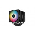 Deepcool CPU Cooler AG620 BK ARGB Black, Inte