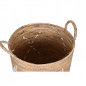 Basket set DKD Home Decor Rope 46 x 46 x 48 cm Seagrass Boho