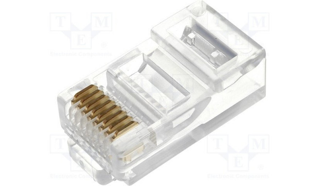 RJ45WD Connector:RJ45;plug;PIN:8;IDC,crimped,on cable
