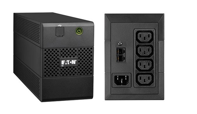 Eaton 5E 850I USB DIN Line-Interactive 0.85 kVA 480 W 3 AC outlet(s)