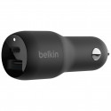 Belkin Dual Car Charger   37W PD 25W USB-C/12W USB-A   CCB004btBK