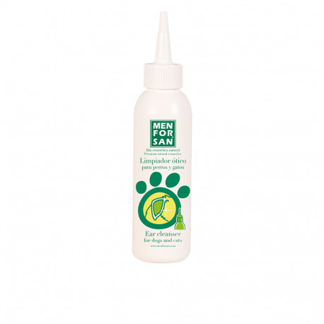 MEN FOR SAN LIMPIADOR ÓTICO para perros y gatos 125 ml