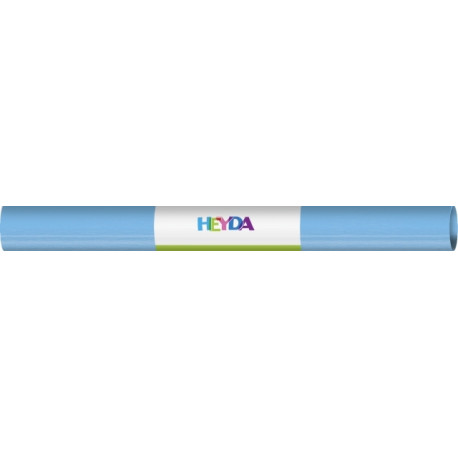 Krepp- paber 50x250cm 32g aqua, Heyda, Brunnen
