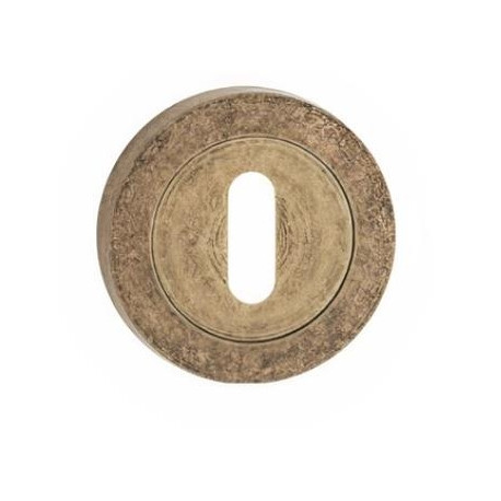 ESCUTCHEON FOR KEY TOSCA ANTIQ BRASS