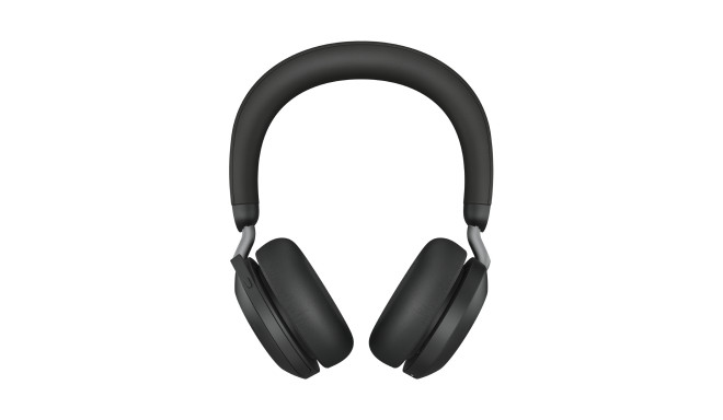 Kõrvaklapid+mikrofon JABRA Evolve2 75 Link380a MS Stereo Black/must - bluetooth5.2/wireless, Advance