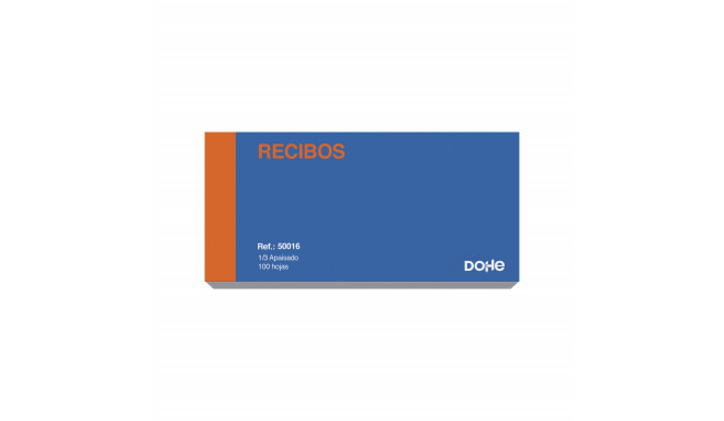 Receipt Book DOHE 50016 1/3 10 Pieces 100 Sheets