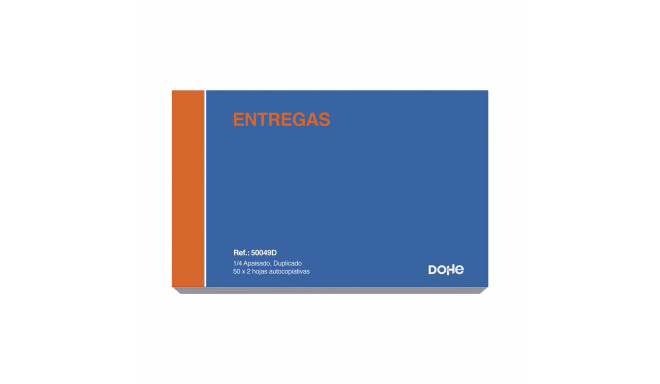 Delivery Book DOHE 50049D 1/4 10 Pieces 100 Sheets