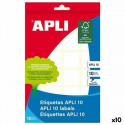 Etiķetes Apli Balts 22 x 32 mm (10 gb.)