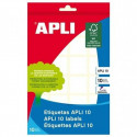 Теги Apli Белый 22 x 32 mm (10 штук)