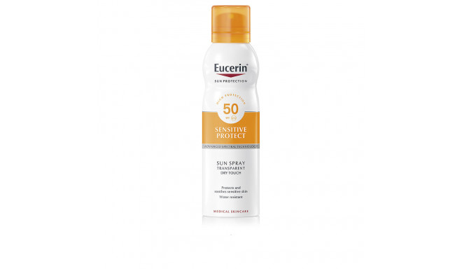 EUCERIN SUN SENSITIVE PROTECT spray transparent dry touch SPF50 200 ml