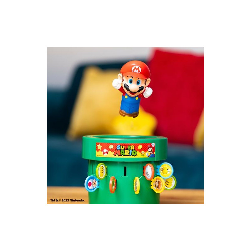 Tomy Pop Up Mario Board game Fine motor skill (dexterity) - Board games ...