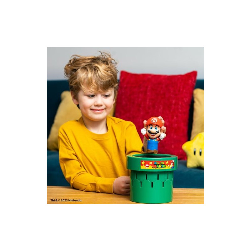 Tomy Pop Up Mario Board game Fine motor skill (dexterity) - Board games ...