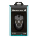 Mouse DELTACO, wireless, black / MS-763