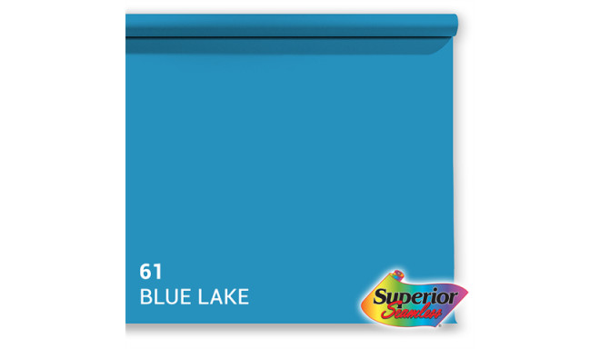 Superior Background Paper 61 Blue Lake 1.35 x 11m