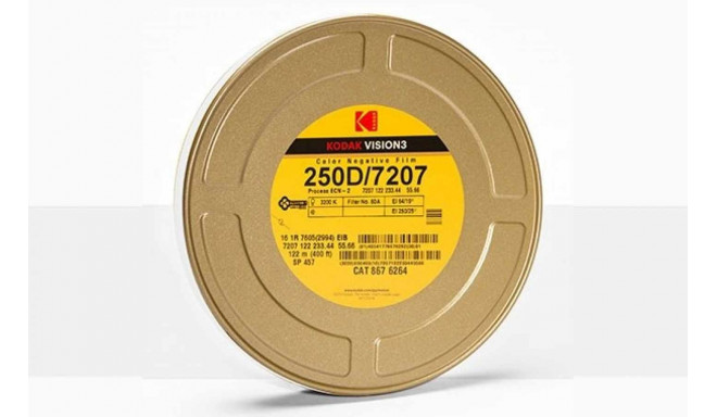 Kodak Vision3 250D krāsu negatīvā filma otrreizējās pārstrādes kasetē  135/36