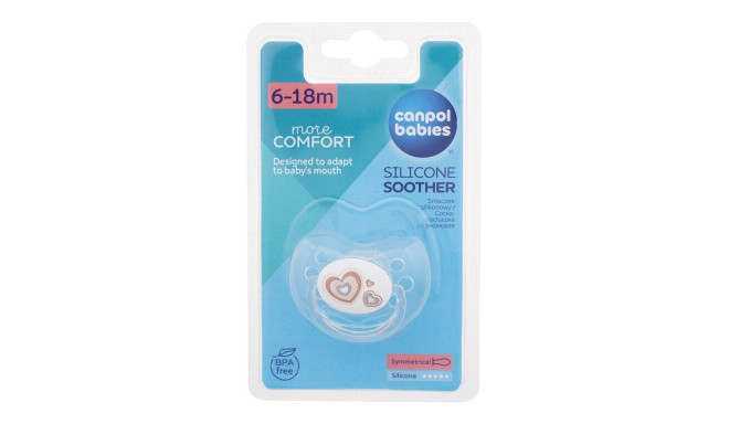 Canpol babies Newborn Baby More Comfort Silicone Soother (1ml)