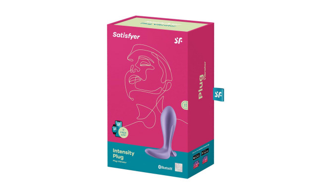 SATISFYER POWER PLUG VIBRADOR ANAL PURPURA 1UN