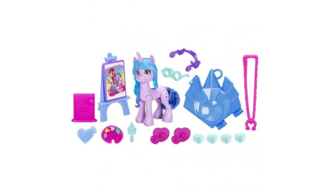 My Little Pony Make Your Mark Toy Cutie Mark Magic Izzy Moonbow - 3-Inch Hoof to Heart Pony for Kids