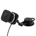 SPIGEN ITS35W-3 Onetap Pro 3 Magnetic Magsafe Windshield & Dashboard Car Mount Wireless Charger blac