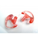 Acoustic tube Flexible Open Ear Inserts for right and left ear, size M