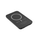 Power Bank VEGER MagOn Kick with wireless charging support MagSafe 15W- 5 000mAh PD 20W black (V0553