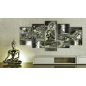 Seinapilt - Emerald Budda - 100x50
