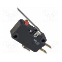 D3V-163-1A5 Switch:microswitch;with lever;Contacts:SPDT;AC load:16A/250V