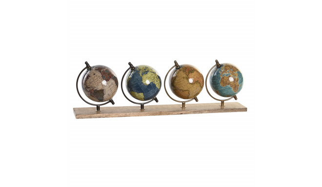 Dekoratīvās figūriņas DKD Home Decor 50 x 10 x 15 cm Daudzkrāsains Koloniāls