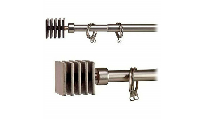 Curtain Bar Silver Iron