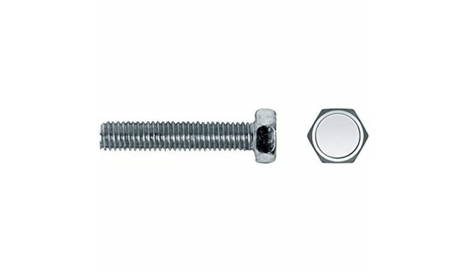 Box of screws CELO DIN 933 Metric screw thread M8 x 25 mm Hexagonal Galvanised (100 Units)