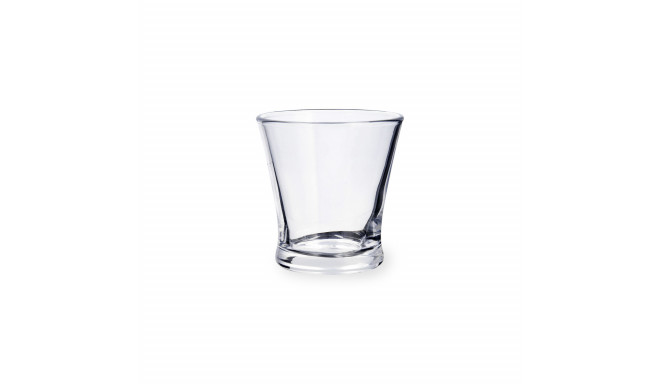 Set of glasses Quid Lucia Transparent Glass 100 ml Coffee (6 Units)