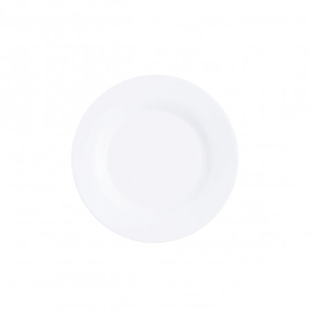 Plate set Arcoroc Intensity White 6 Units Glass 20,5 cm