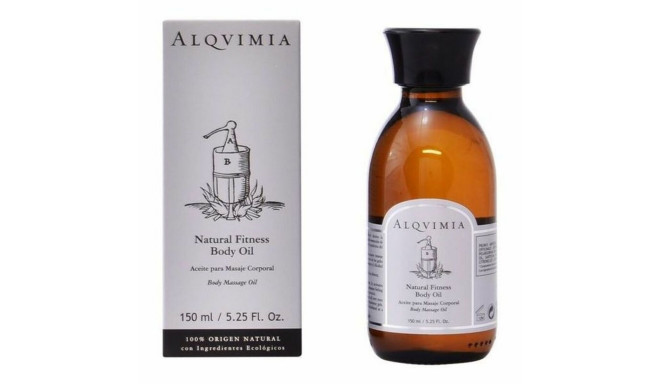 Masāžas Losjons Natural Fitness Body Oil Alqvimia (150 ml)