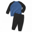 Children’s Tracksuit Puma Minicats Essentials Raglan Black Blue (9-12 Months)