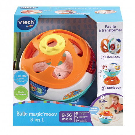 Interaktiivne Beebimänguasi Vtech Baby Magic'Moov Ball 3 in 1