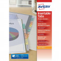 Seperators Avery Transparent A4 12 Sheets (10Units)