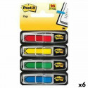 Līmlapiņas Post-it Index 12 x 43,1 mm Daudzkrāsains 96 Loksnes (6 gb.)