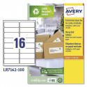 Printera birkas Avery LR7162 99,1 x 33,9 mm Balts 100 Loksnes (5 gb.)