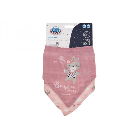 Canpol babies Bonjour Paris Muslin Bib (2ml)