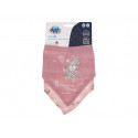 Canpol Babies Bonjour Paris Muslin Bib Pink (2ml)