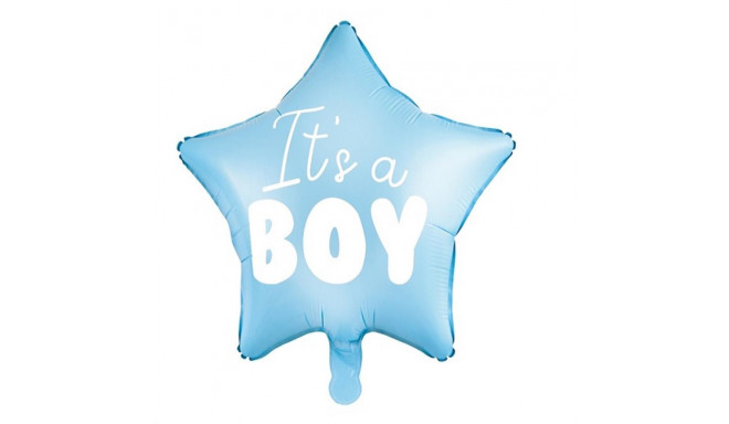 PartyDeco Folijas balons, 48 cm, gaiš zils / It's a Boy