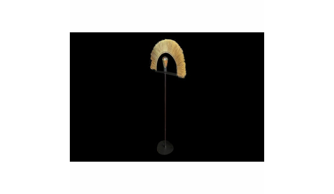 Grīdas lampa DKD Home Decor Melns Dabisks Džuts Dzelzs 50 W 220 V 56 x 26 x 152 cm
