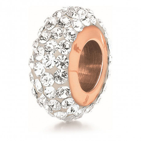 Ladies' Beads Folli Follie 3P0T024RC Silver 1 cm