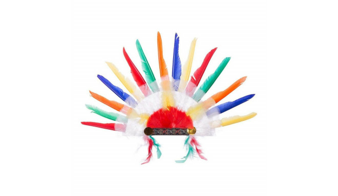 Hat My Other Me Multicolour Feathers American Indian 58 x 38 cm