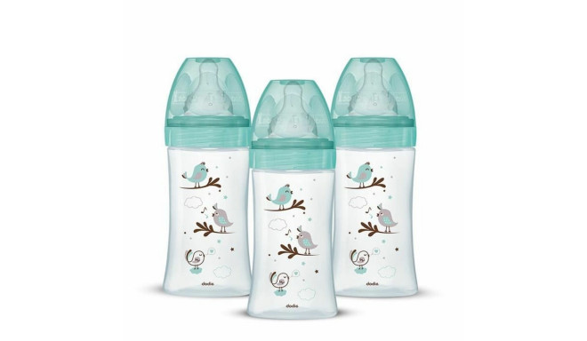 Set of baby's bottles Dodie 3 uds